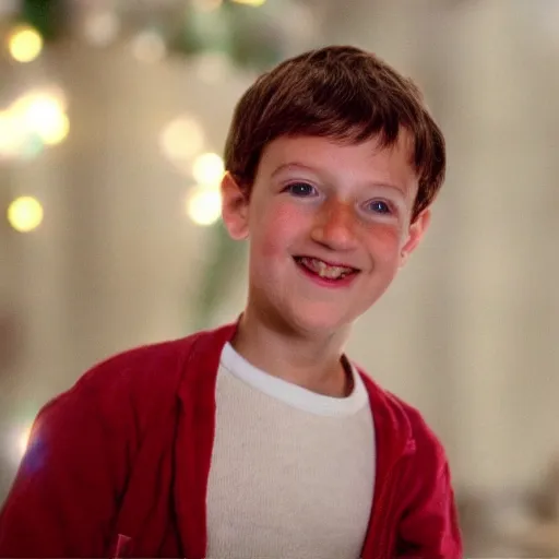 Image similar to mark zuckerberg as a child in the movie the polar express (2004)