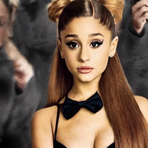 Prompt: Ariana Grande in the inglourious basterds