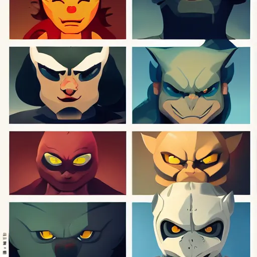 Image similar to face icon stylized minimalist thundercats, loftis, cory behance hd by jesper ejsing, by rhads, makoto shinkai and lois van baarle, ilya kuvshinov, rossdraws global illumination