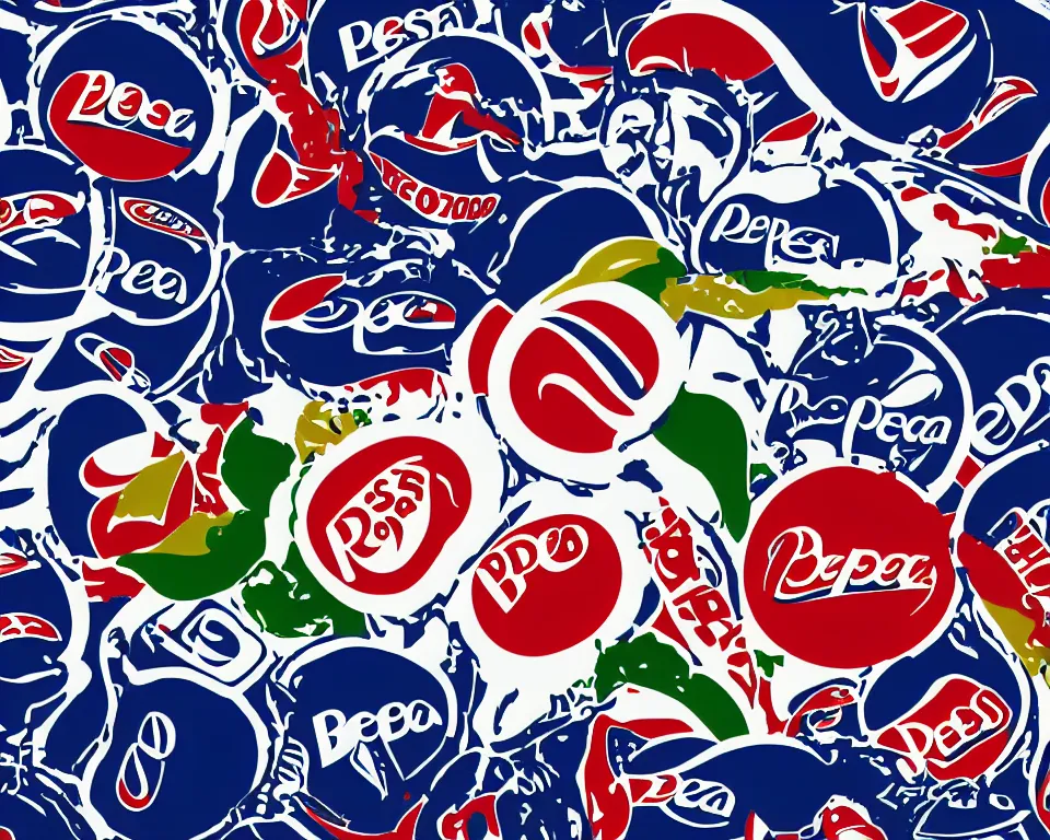 Prompt: unused logos for Pepsi