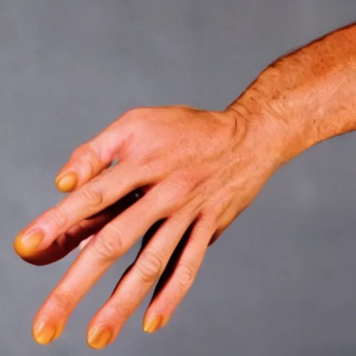 Image similar to a normal human hand