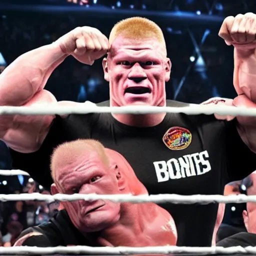 brock lesnar and john cena 2022