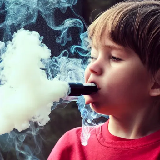 Image similar to fetus vaping