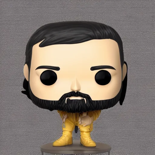 Image similar to Charles Manson Funko Pop