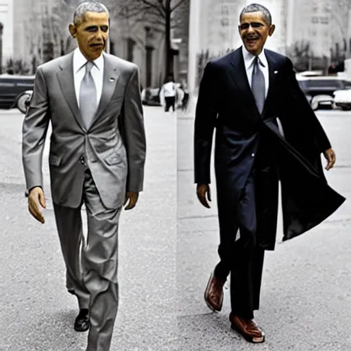 Image similar to barack obama wearing supreme, fashion photography