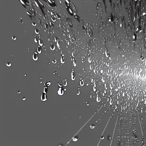 Image similar to cgi liquid drop falling fast metal liquid