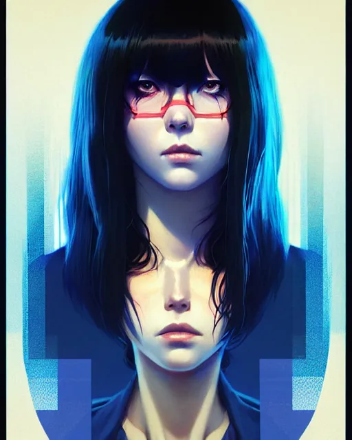 Image similar to dead inside!!!, fine - face, audrey plaza, realistic shaded perfect face, fine details. anime. realistic shaded lighting poster by ilya kuvshinov katsuhiro otomo ghost - in - the - shell, magali villeneuve, artgerm, jeremy lipkin and michael garmash and rob rey