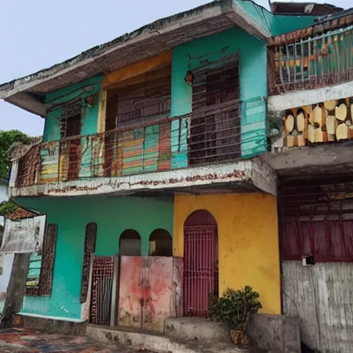 Image similar to rio de janeiro house. the house is in a favela. extremely detailed. wong kar wai, hyper - realistic, 8 k