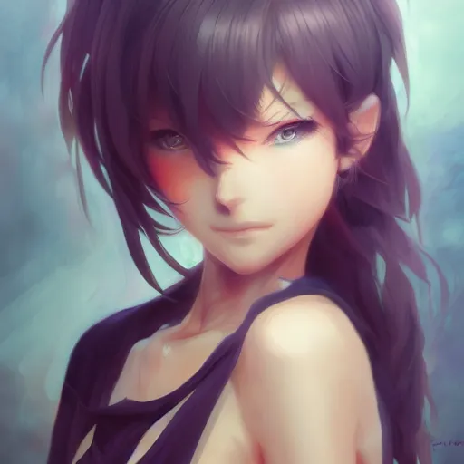 Prompt: anime portrait by Stanley Artgerm Lau, WLOP, Rossdraws, James Jean, Andrei Riabovitchev, Marc Simonetti, and Sakimichan, trending on artstation