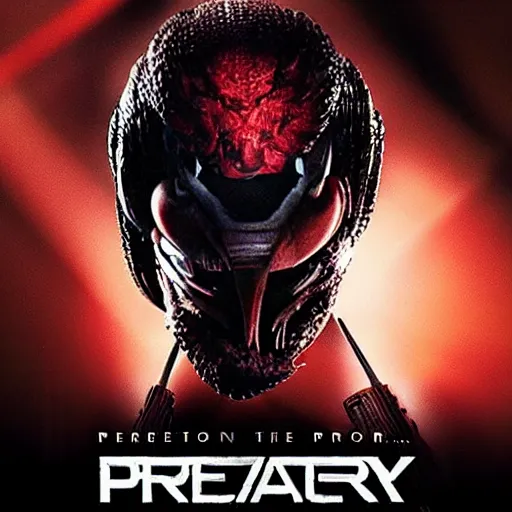Prompt: predator movie, prey movie, Pixar style,