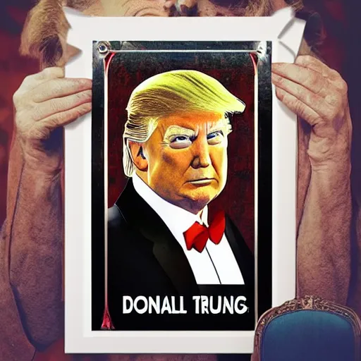 Prompt: donald trump in the style of da vinci