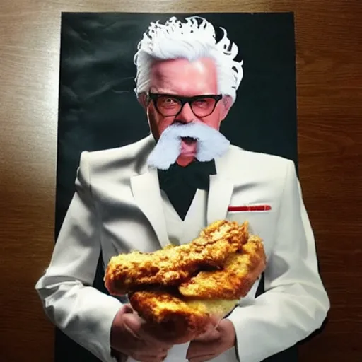 Image similar to “colonel sanders”