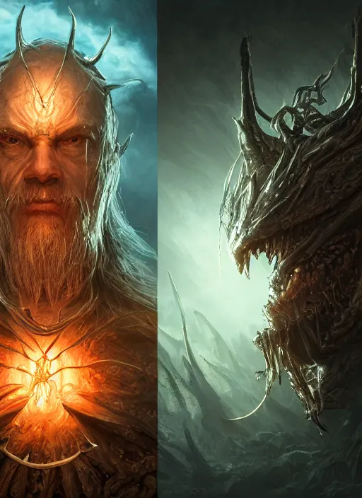 Image similar to thaumaturgist, ultra detailed fantasy, elden ring, realistic, dnd character portrait, full body, dnd, rpg, lotr game design fanart by concept art, behance hd, artstation, deviantart, global illumination radiating a glowing aura global illumination ray tracing hdr render in unreal engine 5