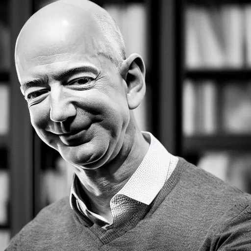 Image similar to Jeff Bezos, throbbing veins on his forehead and neck, XF IQ4, 150MP, 50mm, F1.4, ISO 200, 1/160s, natural light