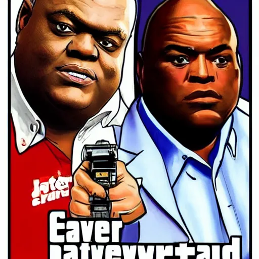 Image similar to Lavell Crawford aka Huell Babineaux from Better Call Saul as a GTA character portrait, Grand Theft Auto, GTA cover art