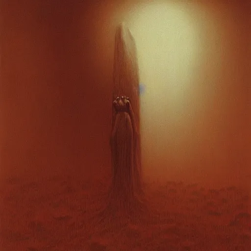 Prompt: coffee by zdzisław beksinski, dark cinematic