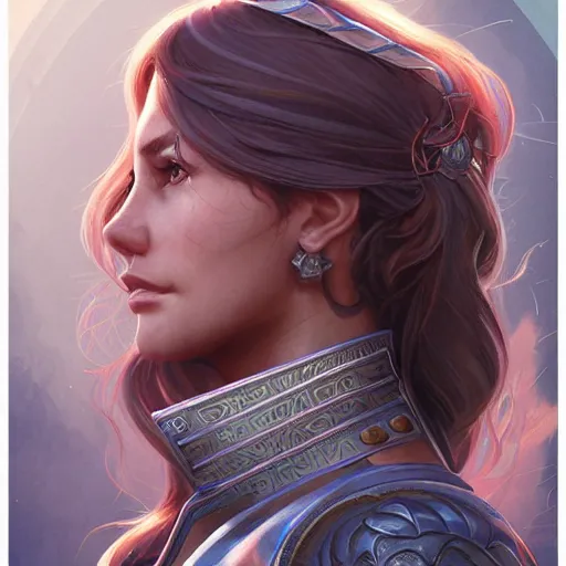 Image similar to character portrait by Magali Villeneuve and Steve Argyle,fantasy art,beautiful,artstation,detailed,intricate details,masterpiece