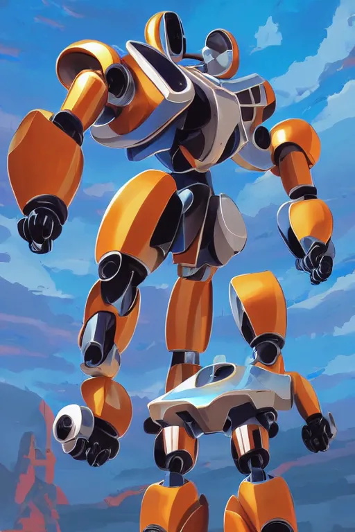 Image similar to metabots medabots medarotto medarot robot minimalist comics, behance hd by jesper ejsing, by rhads, makoto shinkai and lois van baarle, ilya kuvshinov, rossdraws global illumination ray tracing hdr radiating a glowing aura