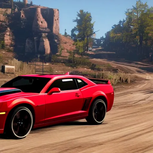 Image similar to 2 0 1 3 chevrolet camaro ss in red dead redemption 2