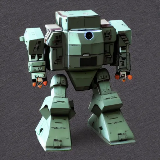 Image similar to fat space military mech