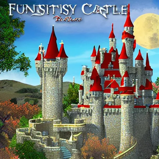 Prompt: Fantasy Castle