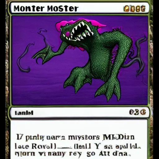 Image similar to monster