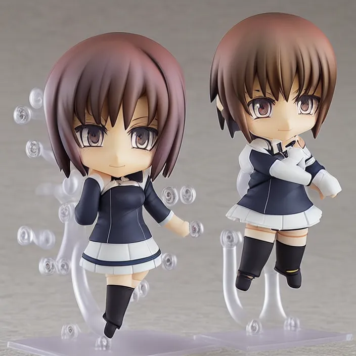 Image similar to an anime nendoroid of falls wall, figurine, detailed product photo