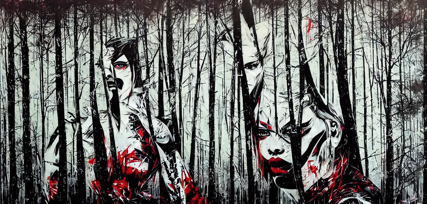 Image similar to dark forest by chevrier sandra