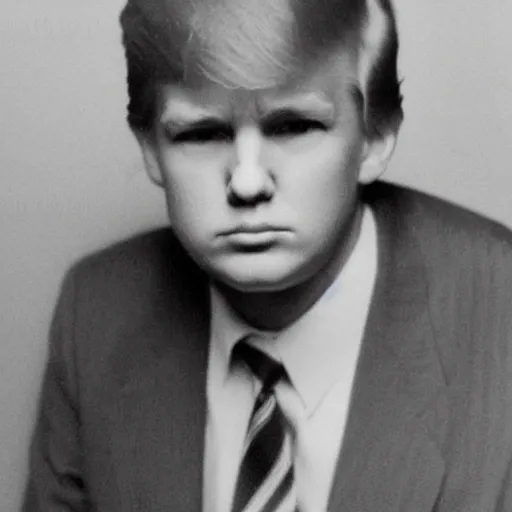 Prompt: Trump 16 years old