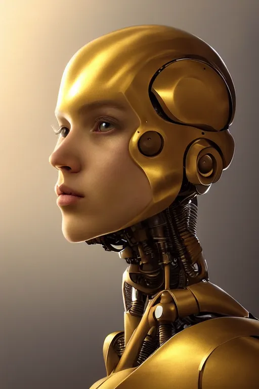 Image similar to beautiful teen robot character design, full body, whole body, one face, dystopian, biopunk, skin details, digital painting, sculpted in zbrush, artstation, concept art, smooth, sharp focus, illustration, chiaroscuro, soft lighting, golden ratio, rule of thirds, fibonacci, incredible art by Stanley Artgerm Lau and Greg Rutkowski, composition by pascal blanché and Simon Stalenhag,