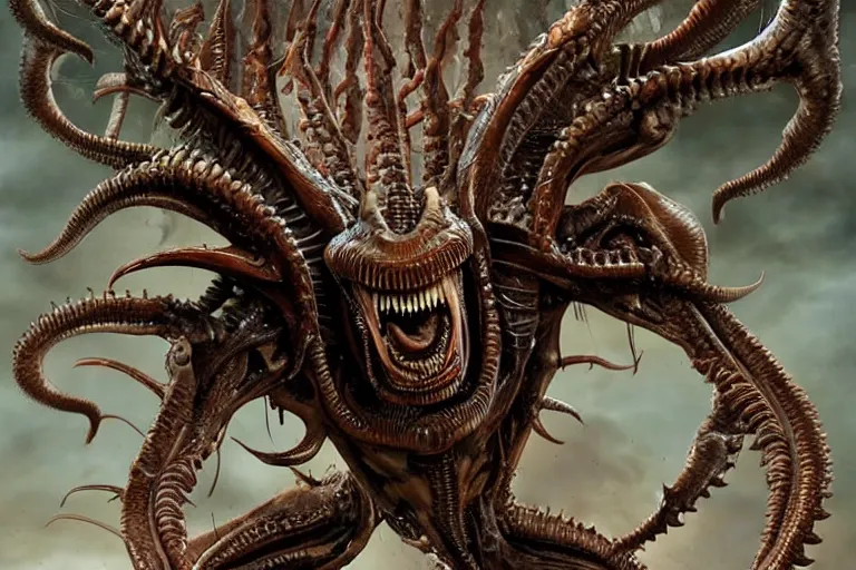 Image similar to Zerg Kerrigan in Aliens (1986), highly detailed, high quality, HD, 4k, 8k, Canon 300mm, professional photographer, 40mp, lifelike, top-rated, award winning, realistic, sharp, no blur, edited, corrected, trending