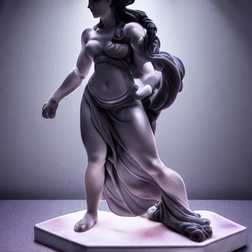 Prompt: eternal beautiful marble statue of beautiful lisa lisa JoJo's Bizarre Adventure, dynamic lighting, cinematic, establishing shot, extremely high detail, shining, photo realistic, cinematic lighting, intricate line drawings, 8k resolution