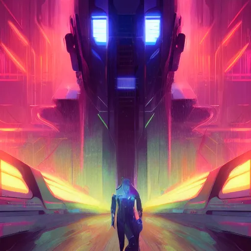 Prompt: blade runner rick decard digital painting bioluminance alena aenami artworks in 4 k design by lois van baarle by sung choi by john kirby artgerm style pascal blanche and magali villeneuve