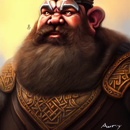 Image similar to portrait painting of a dwarven berserker, sharp focus, award - winning, trending on artstation, masterpiece, highly detailed, intricate. art by aurore folny