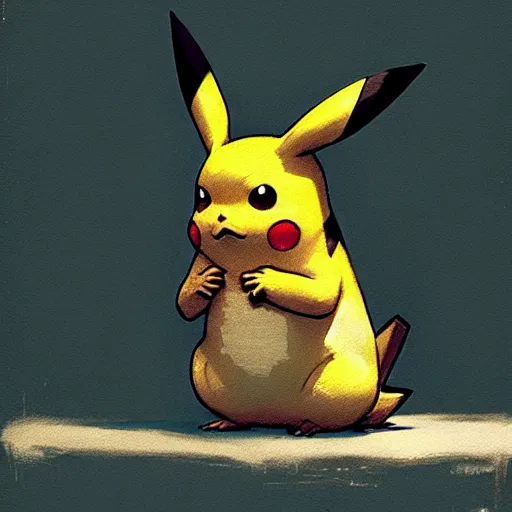 Image similar to pikachu in his first communion, art by greg rutkowski, intricate, elegant, highly detailed, smooth, sharp focus, artstation