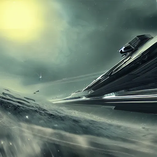 Prompt: warp speed ahead, epic digital art, concept art, 4k ultra