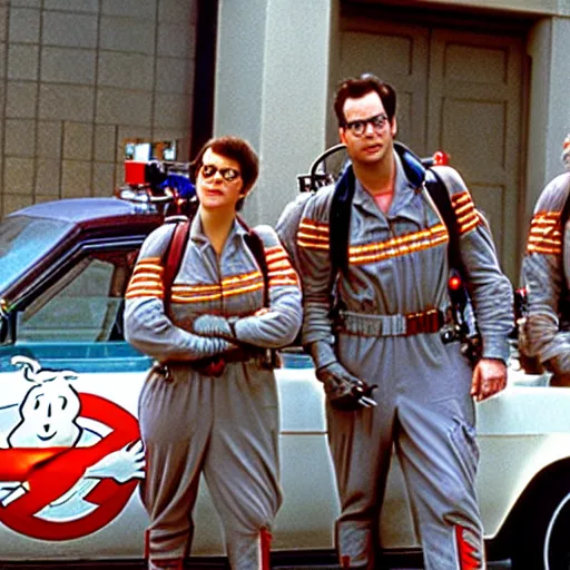 Prompt: ghostbusters