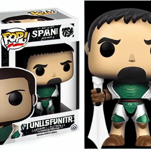 Image similar to spartan funko pop