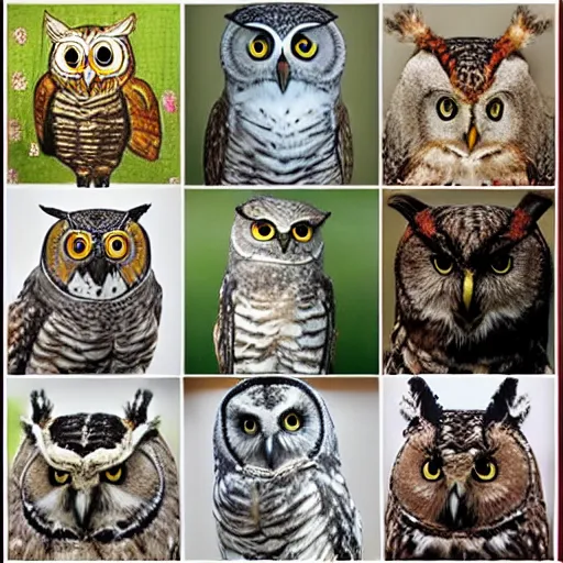 Image similar to owl xnor elephant xnor cat