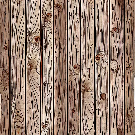 Image similar to stylized wooden floor texture, cartoon style, hand painted