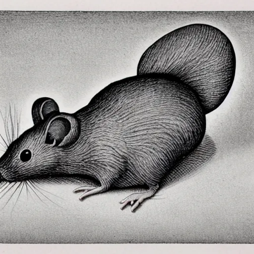 Image similar to mouse by escher