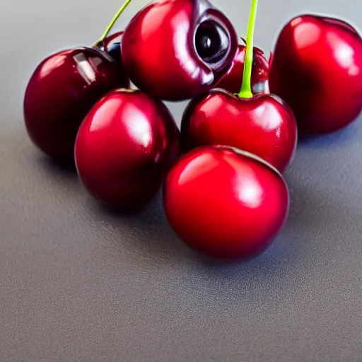 Image similar to perfume bottle surrounded by dark red cherries, softly - lit, realistic, up close shot, white background, zen, light, modern minimalist f 2 0