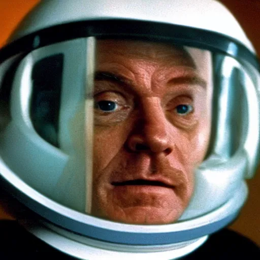 Prompt: bryan cranston as the baby from 2001 a space odyssey
