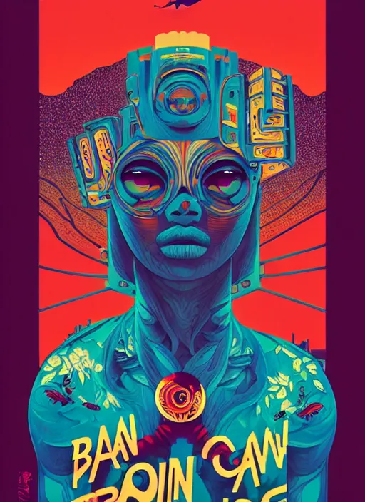 Prompt: concert poster for the band cave in, tristan eaton, victo ngai, artgerm, rhads, ross draws