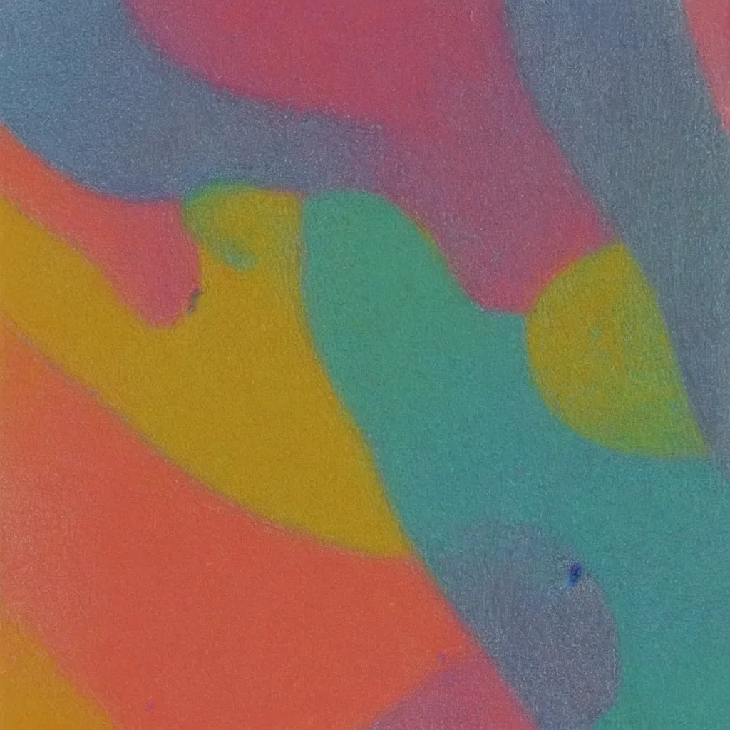 Prompt: a close up of a piece of paper with different colors, a pastel by wayne thiebaud, trending on pinterest, lyrical abstraction, marble sculpture, high detail, matte background