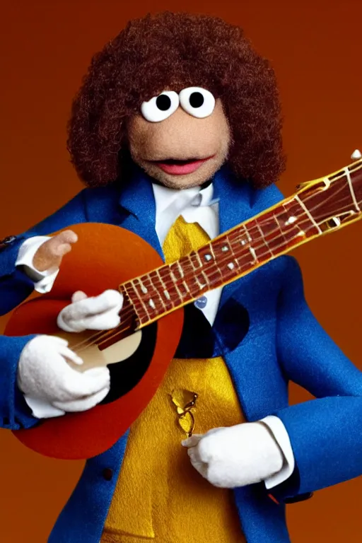 Image similar to jeff lynne as a muppet