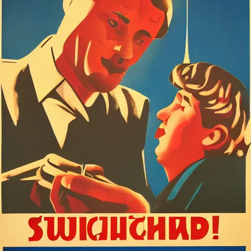 Prompt: a soviet era propaganda poster depicting marijuana