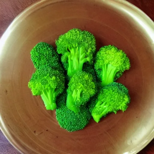 Image similar to hasan piker made out of broccoli