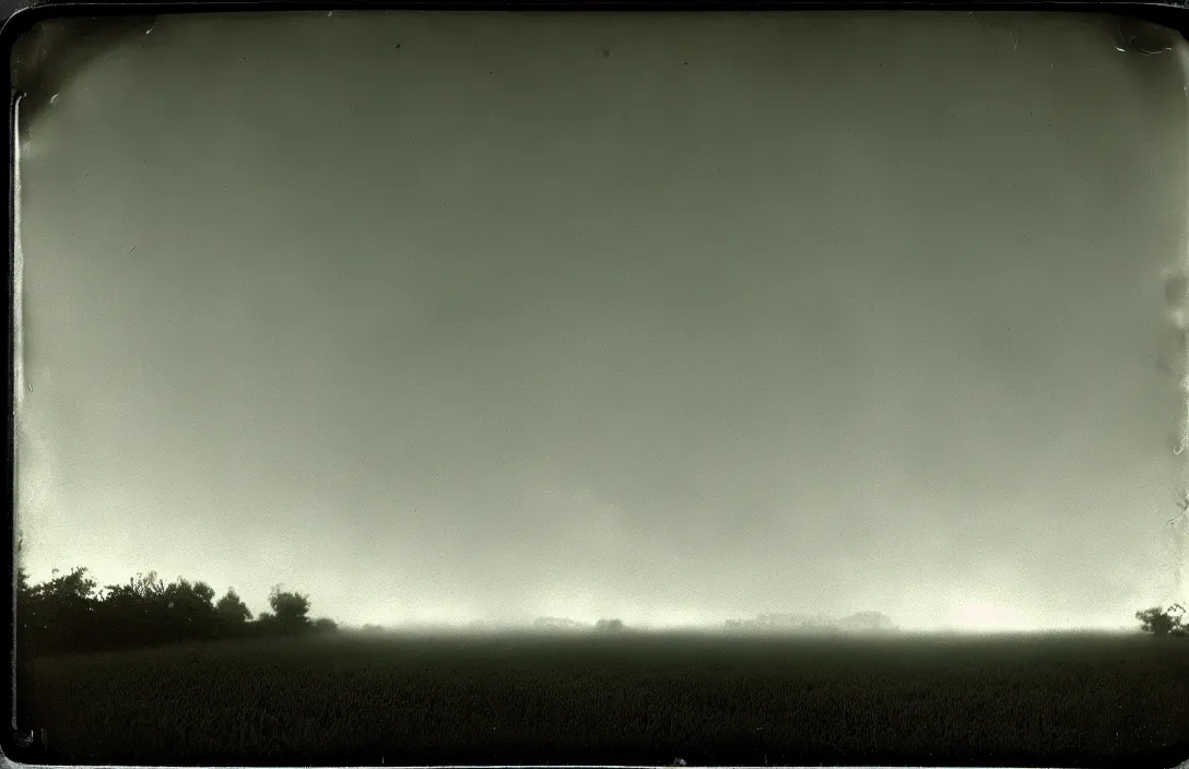 Image similar to line density is used for rendering light and shadow. the little garden of paradise the horizon dissolves in mists intact flawless ambrotype from 4 k criterion collection remastered cinematography gory horror film, ominous lighting, evil theme wow photo realistic postprocessing daguerreotype shapely piece of music photograph by robert adams