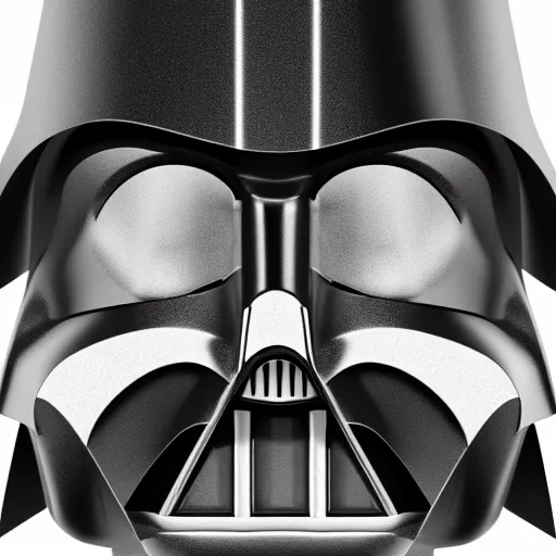 Image similar to darth vader mask modeled and rendered using 3 ds max, hdr light studio and v - ray